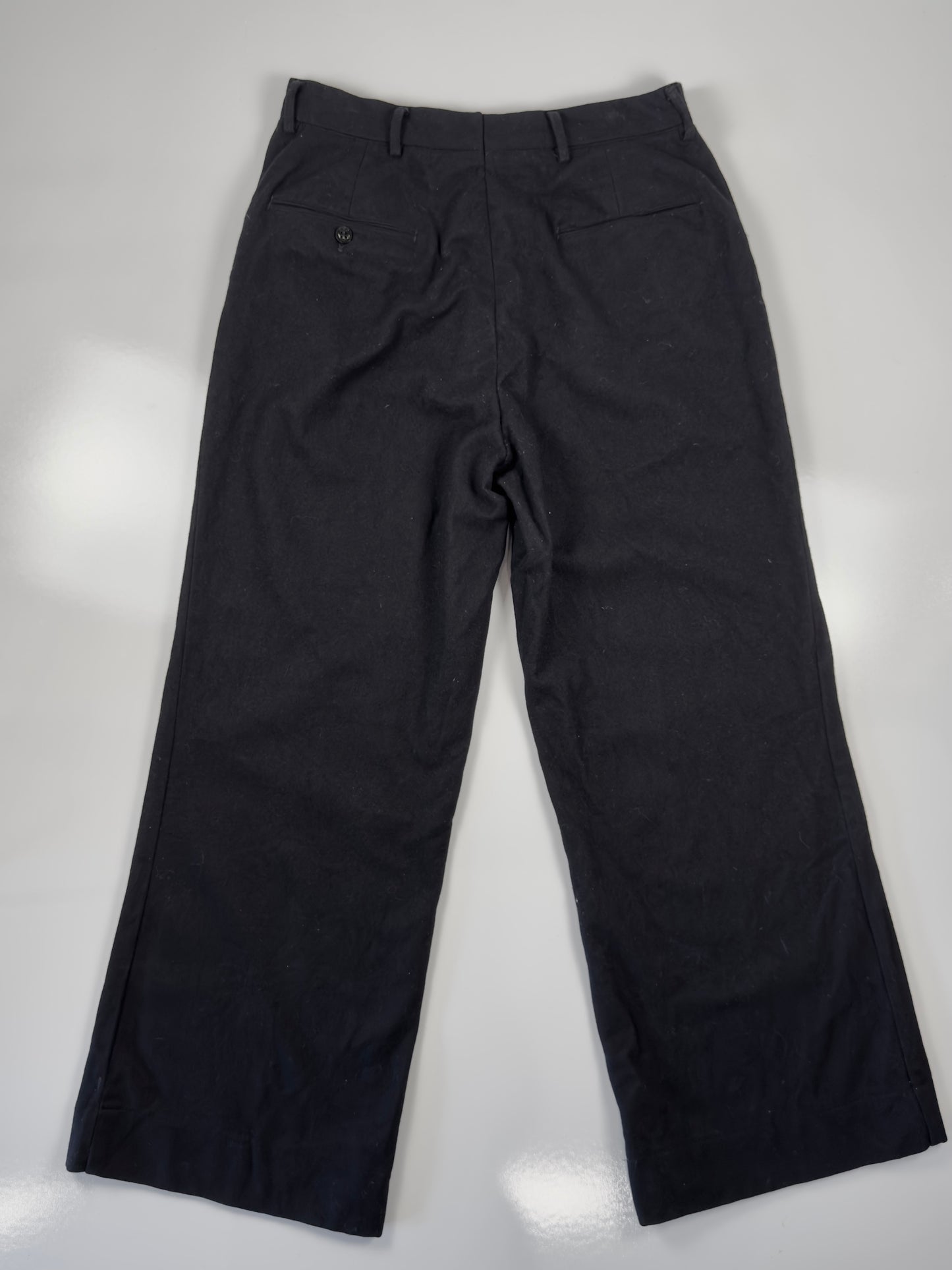 Vintage Wide Leg Officer Trousers