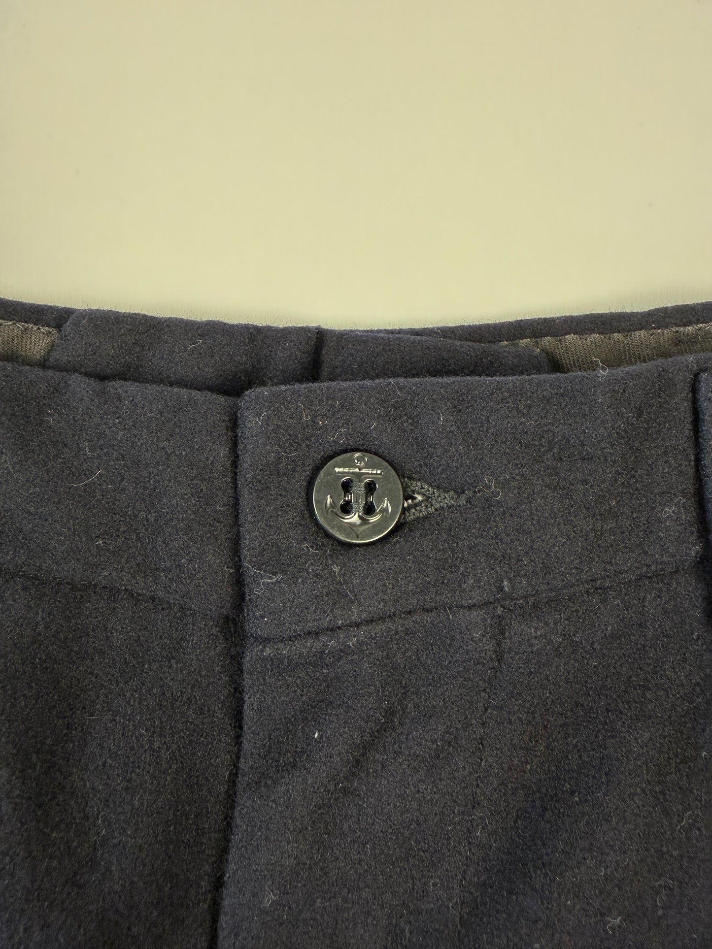 Vintage Wide Leg Officer Trousers